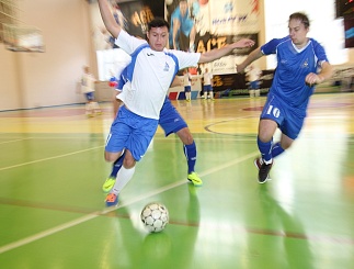 Финал Спартакиады "Тюменьэнерго". Соревнования по мини-футболу.
