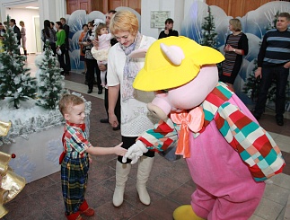 Детская елка в "Тюменьэнерго"