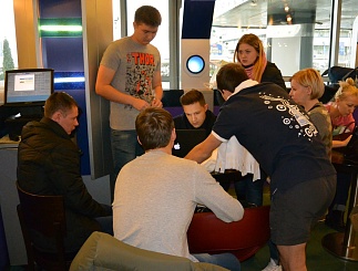 Студенческий отряд  ОАО "Тюменьэнерго" на Всероссийском слете в Государственном Кремлевском Дворце