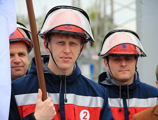 Открытие соревнований профмастерства