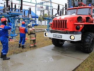 Противоаварийная тренировка в Сургутских электрических сетях