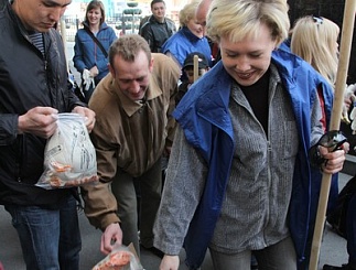 Тюменьэнерго приняло участие в общегородском субботнике