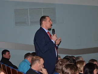 Встреча генерального директора АО «Россети Тюмень» с трудовым коллективом филиала Энергокомплекс