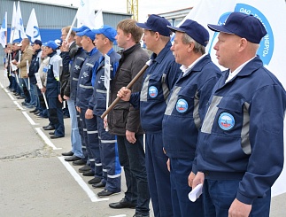 Соревнования профмастерства среди водителей АО "Тюменьэнерго"