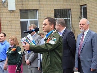Бойцы стройотряда "Энергетик" получили трудовые путеки