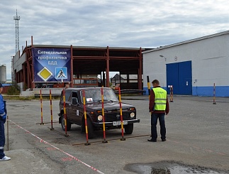 Соревнования профессионального мастерства среди водительского персонала ОАО "Тюменьэнерго"